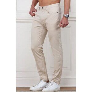 Collars & Co. Velocity Pull-On Performance Pants Men's Size 34x30 in Stone NWT!